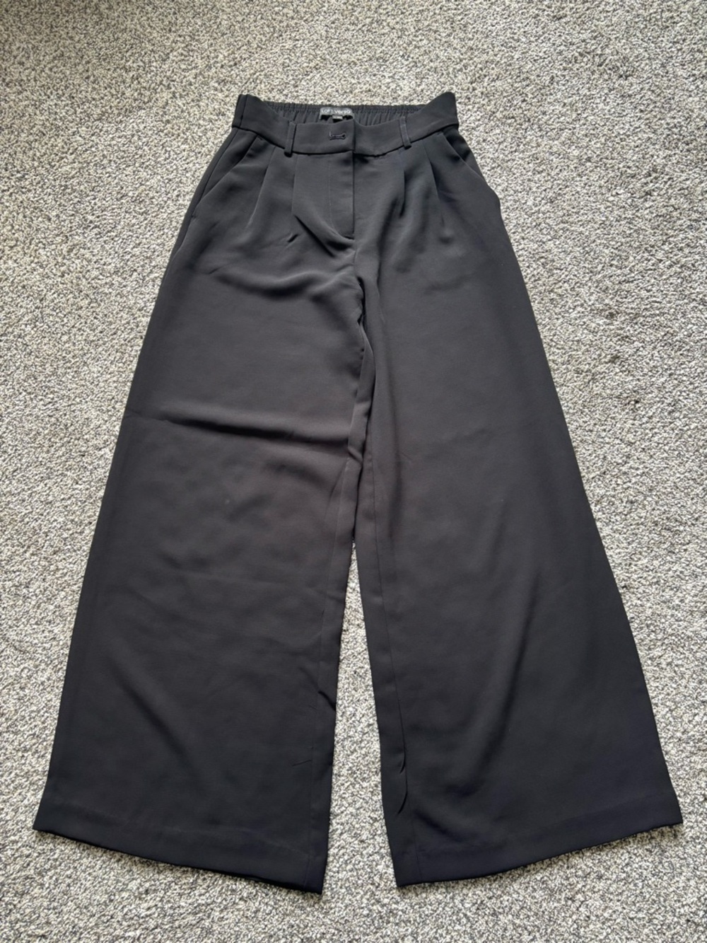 LOFT Versa Crepe Drape Palazzo Pant Sz 2